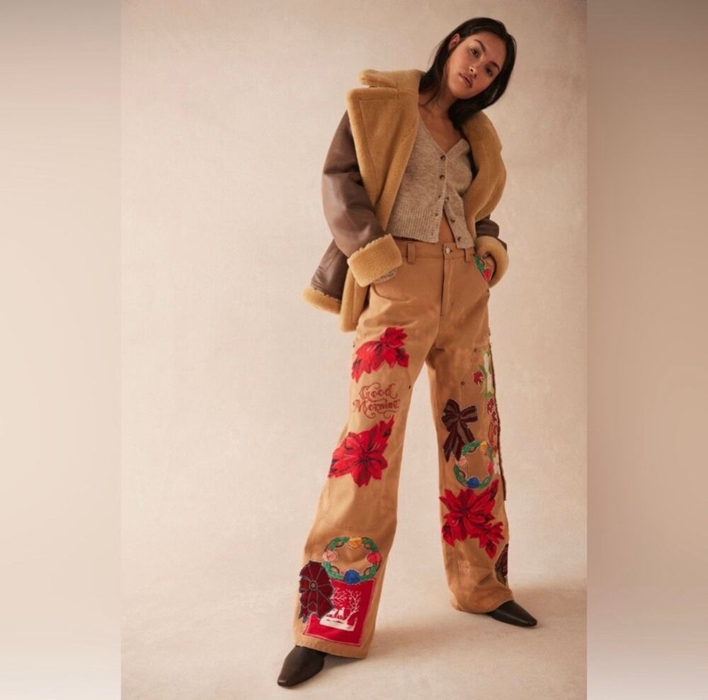 Free People "We The Free Bright Time Craft Pants" | Size 8
